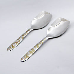 Stainless Steel Cutlery Set - D02-8 [8 Person Serving] - Home Sneaks