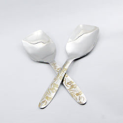 Stainless Steel Cutlery Set - D02-8 [8 Person Serving] - Home Sneaks