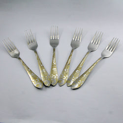 Stainless Steel Cutlery Set - D04-8 [8 Person Serving] - Home Sneaks