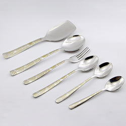 Stainless Steel Cutlery Set - D05-8 [8 Person Serving] - Home Sneaks