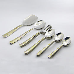 Stainless Steel Cutlery Set - D05-8 [8 Person Serving] - Home Sneaks