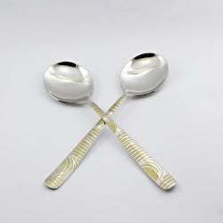 Stainless Steel Cutlery Set - D05-8 [8 Person Serving] - Home Sneaks