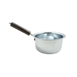 Aluminum Metal Finish Heavy Gauged Sauce Pan