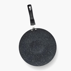 Black Non Stick Marble Coated Griddle/Tawa [Premium Quality] - Home Sneaks
