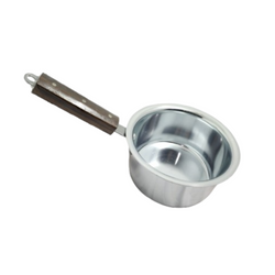 Aluminum Metal Finish Heavy Gauged Sauce Pan