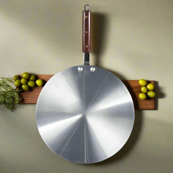 Heavy Gauged Metal Finish Aluminum Griddle/Tawa