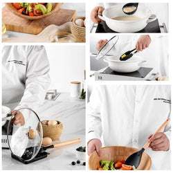 Premium Quality 11 Pieces Kitchen Utensil Set Cooking Utensils Tool Set with Plastic Utensil Holder, Non-stick Silicone and Heat Resistant Wooden Utensils – Imported