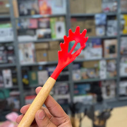 Premium Quality 11 Pieces Kitchen Utensil Set Cooking Utensils Tool Set with Plastic Utensil Holder, Non-stick Silicone and Heat Resistant Wooden Utensils – Imported